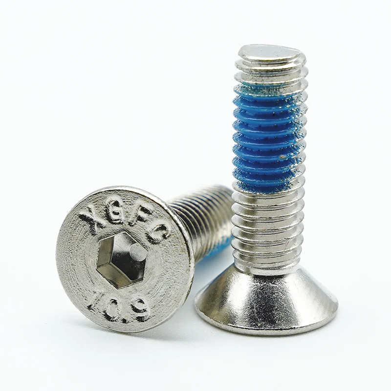 Nickel plaquée et adhésive socket hex