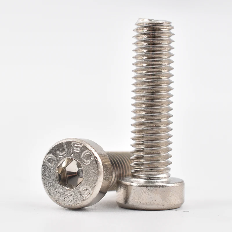 Vis de capuchon de tête mince de socket hexadécim
